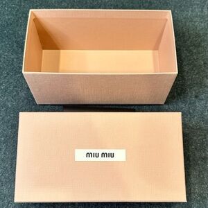 Miu Miu Blush Pink Storage Box - medium